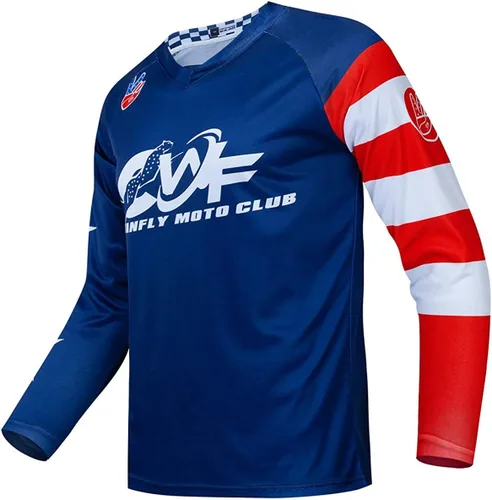 Camiseta de ciclismo de manga larga para hombre, camiseta de ciclismo de montaña, camiseta para deportes de motor