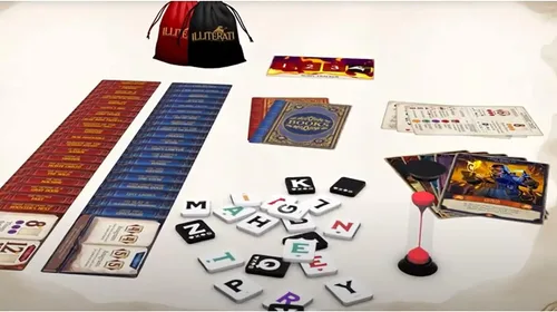 Miniatura 2 de Gap Closer Games Illiterati Juego de mesa cooperativo Juego de familia de palabras 1 a 5 jugadores Edades 7+ 30 minutos