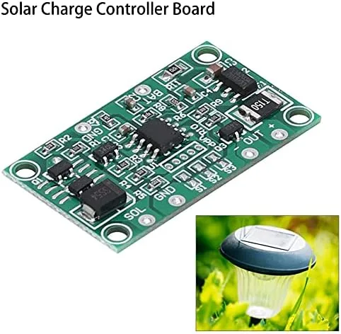 Miniatura 3 de Hilitand 3.2 V 3.7 V Placa de controlador solar Controlador de carga de batería de litio Control de placa de circuito solar para energía solar