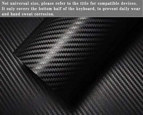 Miniatura 5 de Paquete de 2 protectores de película táctil para teclado, compatible con FUJITSU CELSIUS H920 de 17.3 pulgadas de TPU Trackpad protector