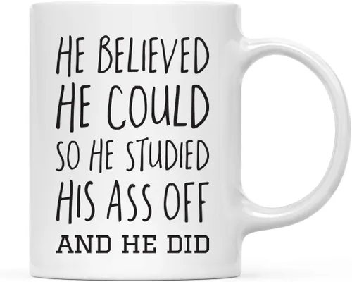 Miniatura 30 de Andaz Press Taza de café personalizada de 11 onzas, regalo de graduación Olivia 2026 (taza de 2 caras), paquete de 1, incluye caja de regalo, tazas