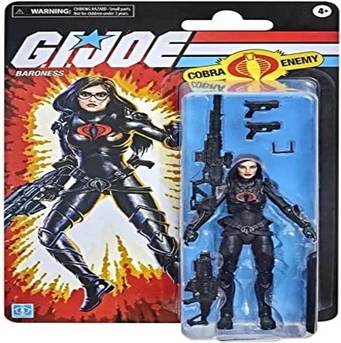 Hasbro- G.I. Joe Classified Series Baroness - Figura de acción de juguete, multicolor, individual (F47625X00)
