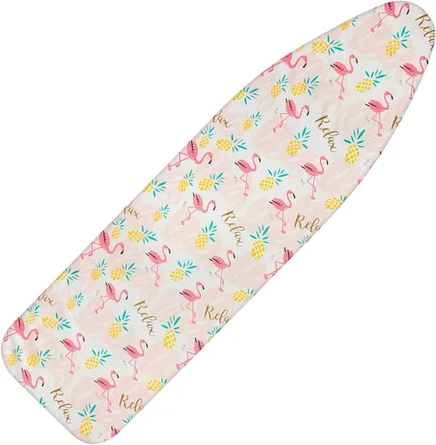 Miniatura 12 de Funda y almohadilla para tabla de planchar de 15 x 54 pulgadas, funda estándar para tabla de planchar con borde elástico y cierres de velcro, fundas