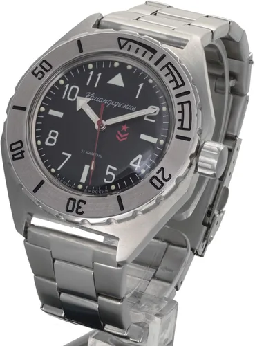 Miniatura 3 de Vostok Komandirskie Reloj de pulsera militar ruso automático para hombre WR 6562ft 650540
