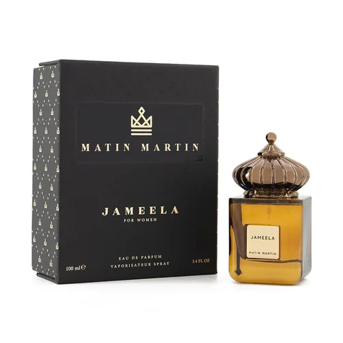 Miniatura 6 de Matin Martin Jameela – Perfume árabe de lujo para mujer – Fragancia floral con notas de vainilla, bergamota, jazmín, cedro – aroma árabe de larga