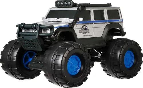 Matchbox Jurassic World Dominion - Vehículo a escala 1:24, camión Mercedes-Benz G 550 '14 con ruedas grandes, auto de juguete coleccionable
