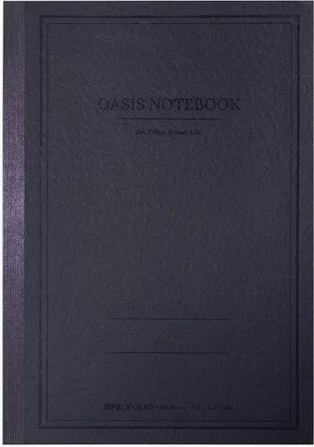 Miniatura 9 de Itoya ProFolio Oasis Cuaderno - Cuaderno Diario A5 Aguacate - Cuaderno Diario Rayado y Punteado para Trabajo - Diario de Arte para Artistas