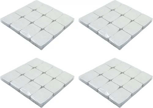 Magic Snow Paper (paquete de 4, blanco) - Escamas instantáneas con efecto de ventisca para espectáculos mágicos y fiestas de Navidad | Accesorio de