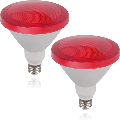 Miniatura 7 de Paquete de 2 bombillas LED Par38, 15 W (equivalente a 100 vatios), luces LED de base E26, decoración de fiestas, porche, iluminación del hogar, Azul