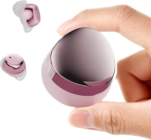 Miniatura 9 de Xmenha Mini auriculares invisibles para dormir de lado, auriculares inalámbricos Bluetooth para dormir, auriculares pequeños con cancelación