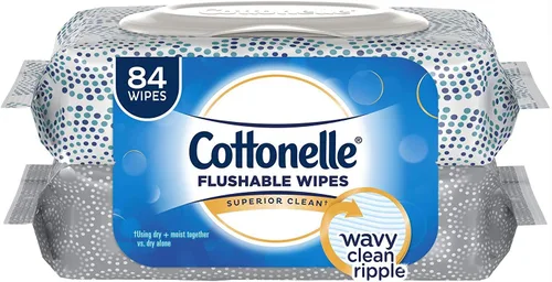 Miniatura 10 de Cottonelle Fresh Care Toallitas Biodegradables, Paquete de Viaje, 12 Paquetes de Viaje de 10 Paños Cada Uno (120 Unidades)
