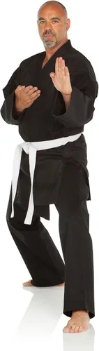 Miniatura 4 de Ronin Karate GI - Uniforme de karate de peso medio para artes marciales, 9.5 onzas, algodón, cinturón blanco incluido