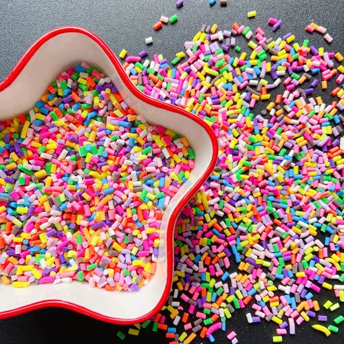 Miniatura 2 de EHOPE 50g de aspersiones falsas de resina, aspersiones de caramelo falso, aspersiones de arcilla, aspersiones de polímero, aspersiones de arcilla