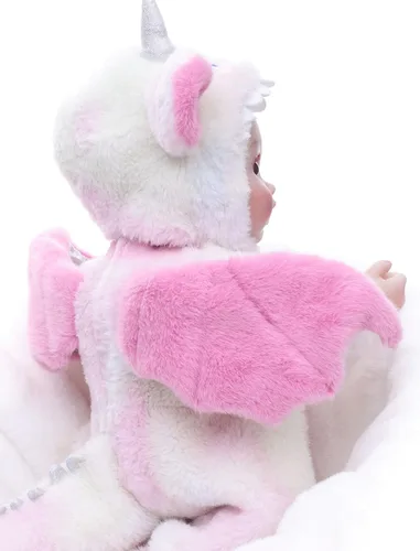 Miniatura 8 de Muñecas de bebé, muñeca de 18 pulgadas de gran tamaño, muñeca de bebé realista, cuerpo suave y lindo, muñeca de bebé de la vida real con accesorios