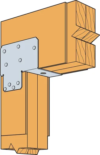 Miniatura 7 de Simpson Strong-Tie EPC6Z EPCZ ZMAX - Tapa de poste galvanizado para 6X (paquete de 10)