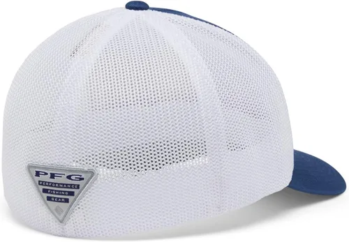 Miniatura 364 de Columbia - Gorra de malla con bandera con árboles unisex para adultos, corona alta
