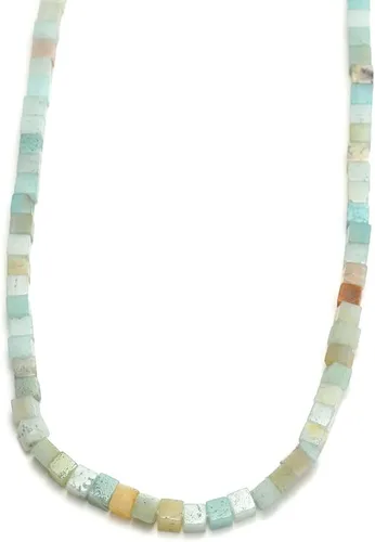Miniatura 10 de Piedra natural de 0.15 x 0.176 pulgadas (0.157 x 0.157 in), cuentas sueltas de turquesa africana, energía curativa de cristal para hacer joyas
