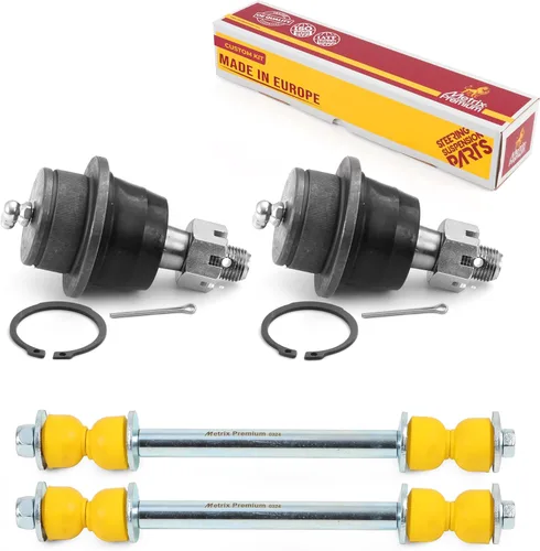 Miniatura 60 de Metrix Premium Chassis Parts - Juego de 4 piezas de articulación de rótula superior y barra estabilizadora delantera para Ford Ranger RWD 1998-2011