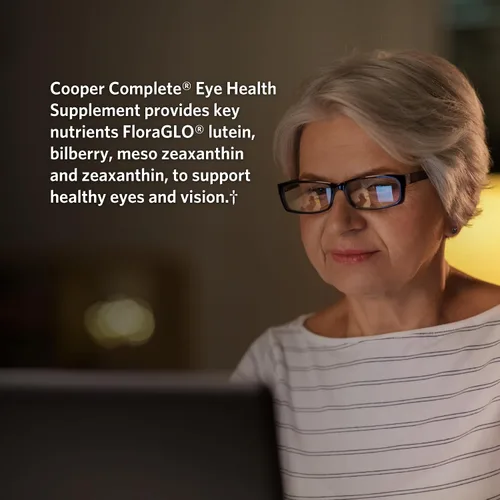 Miniatura 5 de Cooper Complete - Suplemento para la salud ocular - Luteína, meso-zeaxantina y zeaxantina, vitamina C y E - 120 cápsulas blandas por botella.