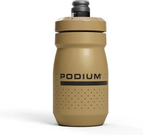 Miniatura 14 de CamelBak Podium botella de agua para bicicleta con compresión, negra, 15 onzas Negro