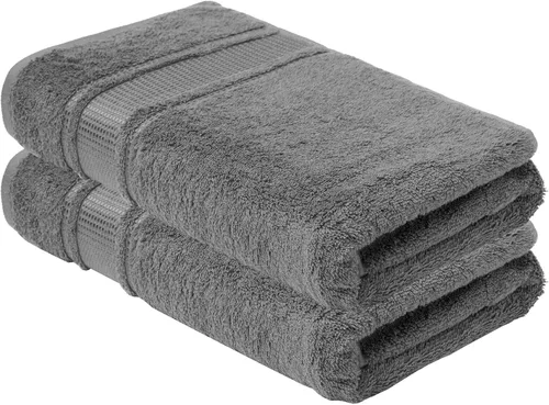 Miniatura 17 de Melissa Linen Toallas de Punta de Dedos Paquete de 4, 100% Algodón Turco, Toallas de Mano Pequeñas para Cuerpo y Cara, 12 x 18 pulgadas, Suaves