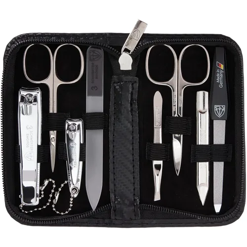 Miniatura 7 de 3 Swords Germany – Juego de 8 piezas para manicura y pedicura profesional para el cuidado de las uñas de los dedos y los dedos del pie tijeras
