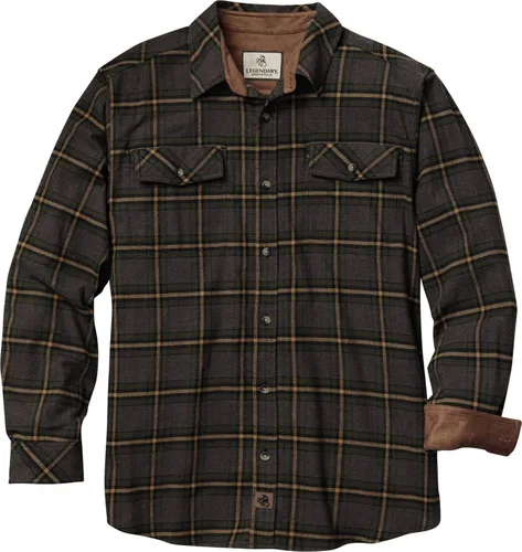 Miniatura 25 de Legendary Whitetails - Camisa de franela para hombre de manga larga con botones, ajuste relajado