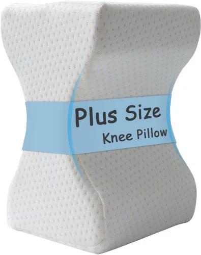 King Mills Almohada de rodilla de talla grande para dormir, almohada extra grande para dormir de lado entre las piernas, almohada ergonómica de