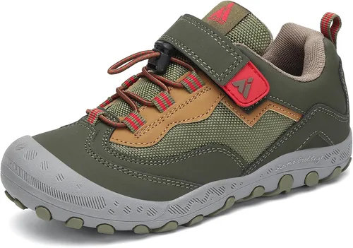 Miniatura 53 de Mishansha Botas de Senderismo para Niños Pequeños Niñas Niños Zapatos de Senderismo Resistentes al Agua Anti-Colisión Antideslizantes Atléticas