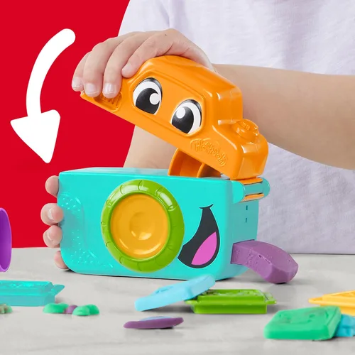 Miniatura 9 de Play-Doh Photo Fun Starter Set, Juguete de Cámara para Niños para Juego de Simulación, Artes y Manualidades para Niñas y Niños de 2+ con 7