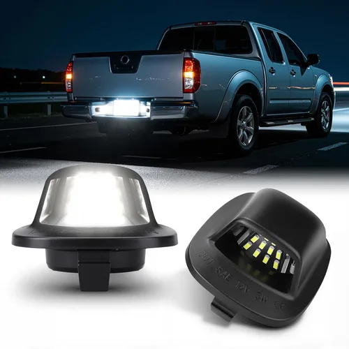 Miniatura 21 de D-Lumina Luces LED para matrícula, montaje de lámpara para Volkswagen VW Golf GTI MK4 MK5 MK6 MK7 CC Rabbit Polo EOS Phaeton Beetle Passat Scirocco