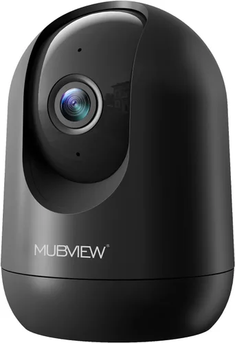Miniatura 11 de MUBVIEW - Cámaras para seguridad del hogar, WiFi 2.4/5GHz 2K interior con cable para bebé/mascota con aplicación para teléfono, visión nocturna, Un