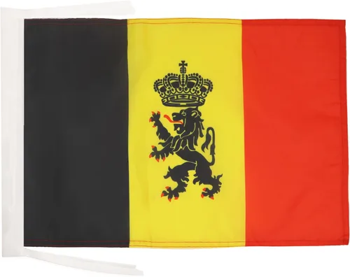 Miniatura 1203 de Bandera de México AZ FLAG, 45.7 x 30.5 cm, con cordones - Pequeñas banderas mexicanas de 30 x 45 cm - Bandera de 45.7 x 30.5 cm