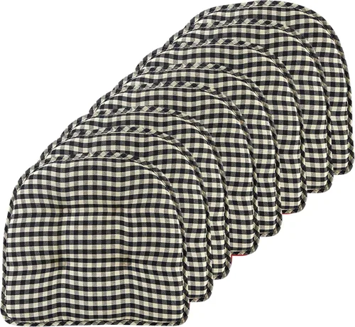 Miniatura 57 de Cojines antideslizantes para silla, ensamblados en Estados Unidos, almohadillas de asiento antideslizantes en forma de U para comedor, cocina