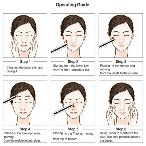 Miniatura 4 de 9 piezas de puntas de diamante de repuesto para la mayoría de máquinas de diamante, spa en casa, herramienta de belleza para el cuidado facial