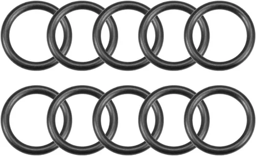 Miniatura 8 de uxcell Juntas tóricas de goma de nitrilo 32 mm OD 27 mm ID 2,5 mm de ancho, junta de sellado métrica de goma de nitrilo para maquinaria automotriz