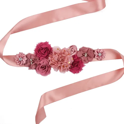 Miniatura 7 de Vemonllas Cinturón de maternidad para mamá para ser papá para ser ramillete, decoración de baby shower, accesorios para fotos de embarazo, regalos