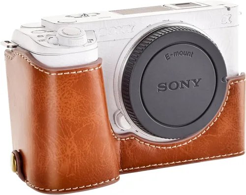 Miniatura 8 de Rieibi ZV-E1 - Funda de piel sintética para cámara compatible con Sony ZV-E1, ZVE1, color negro