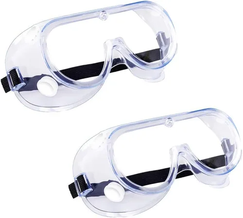 Miniatura 2 de Paquete de 2 gafas de seguridad y 6 pares de protectores laterales para gafas de ojos, gafas de seguridad con lado para protección ocular, perfectas