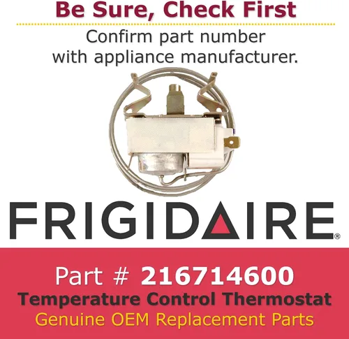 Miniatura 3 de GENUINE Frigidaire 216714600 - Termostato congelador con control de temperatura