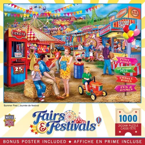 Miniatura 6 de MasterPieces All's Fair - Rompecabezas de 1000 piezas para adultos