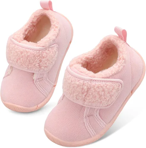 Centipede Demon Pantuflas para niñas y niños pequeños peludos, zapatos de casa, zapatos cálidos para interiores y bebés, pantuflas de invierno