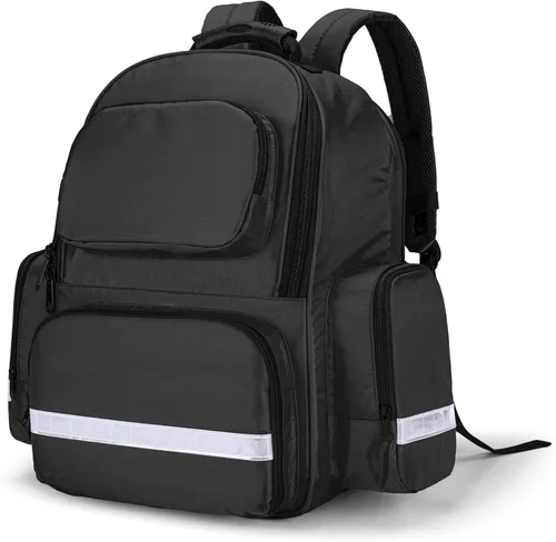 Trunab Bolsa de primeros auxilios para trauma, mochila vacía, kits de emergencia médica, paquete de bolsa de salto para emergencias médicas, EMS,