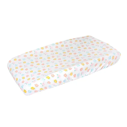 Miniatura 6 de Copper Pearl, Funda para cambiador de pañales prémium Florals2