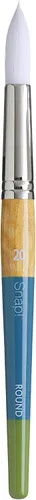 Miniatura 14 de Princeton PAB98501 9850R-2 Pincel Snap, Taklon Redondo 2, Blanco