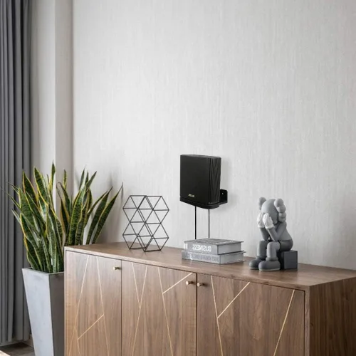 Miniatura 6 de Soporte de pared para ASUS ZenWiFi AX Whole-Home Tri-Band Mesh WiFi 6 System (XT8) (CT8) (XT9) AC300, soporte de pared con soporte compatible
