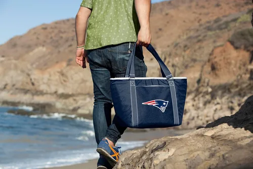 Miniatura 2 de PICNIC TIME NFL Topanga Cooler Bag, Soft Cooler Tote Bag, Picnic Cooler marino