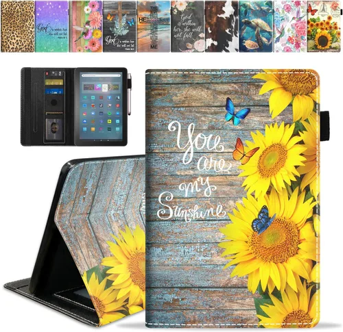 Miniatura 10 de Funda para tableta Amazon Fire Max 11 (11 pulgadas, 13ª generación, versión 2023) con ranura para tarjetas y apagado y encendido automático, funda
