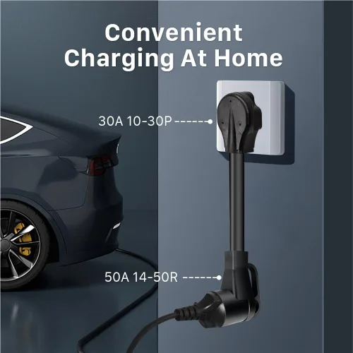 Miniatura 2 de Cable adaptador de cargador EV de 50 amperios a 30 amperios, Nema 10-30P macho a 14-50R hembra conector de alimentación para carga de nivel 2