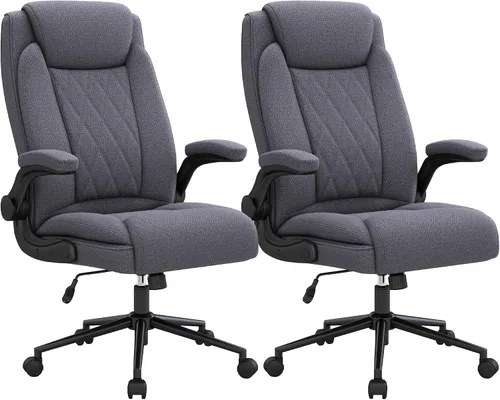 Miniatura 13 de ralex-chair Silla de Oficina Grande y Alta - Silla de Oficina Resistente de 500 Libras para Hombre Grande, Silla de Escritorio de Oficina Ejecutiva
